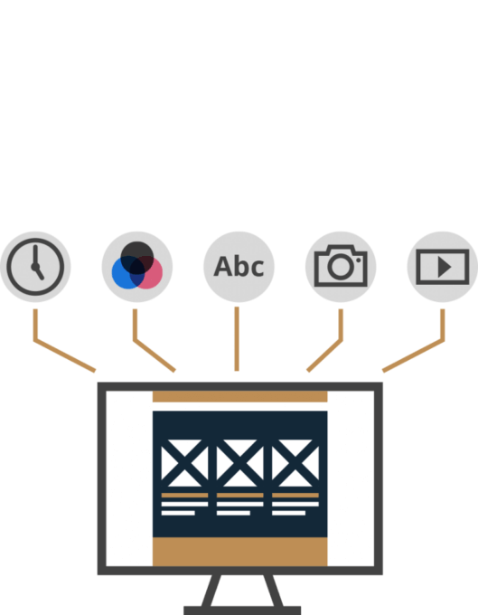 Kreatives Webdesign
